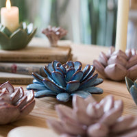 Ceramic Floral Table Accents RusticReach 