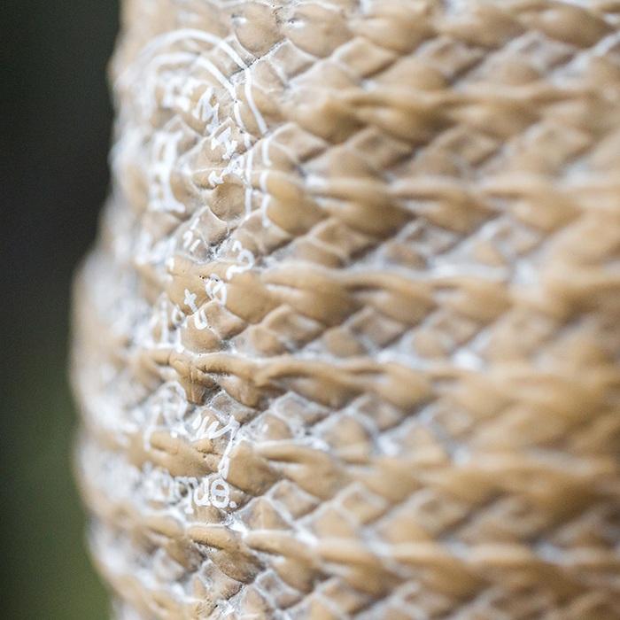 Ceramic Planter Hemp Bag Design - RusticReach