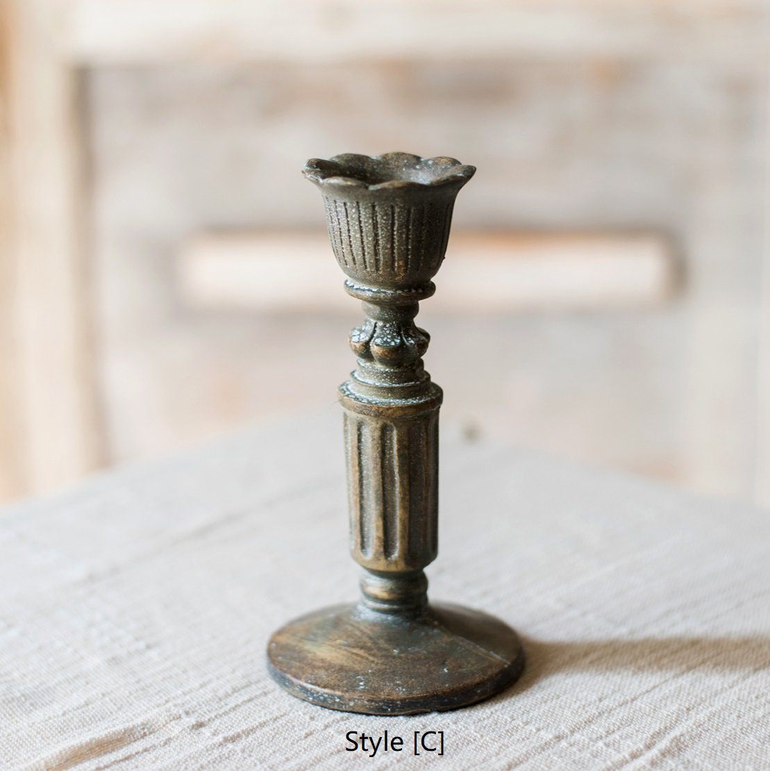 Candle Holder - Brass Candle Holder - Antique French Candlestick with –  UpperDutch