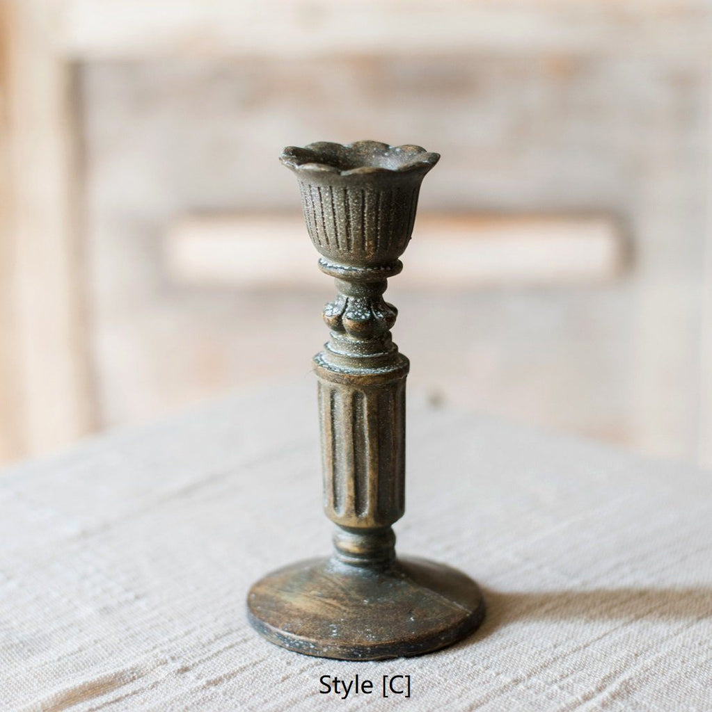 Classic French Candlestick Holder - RusticReach