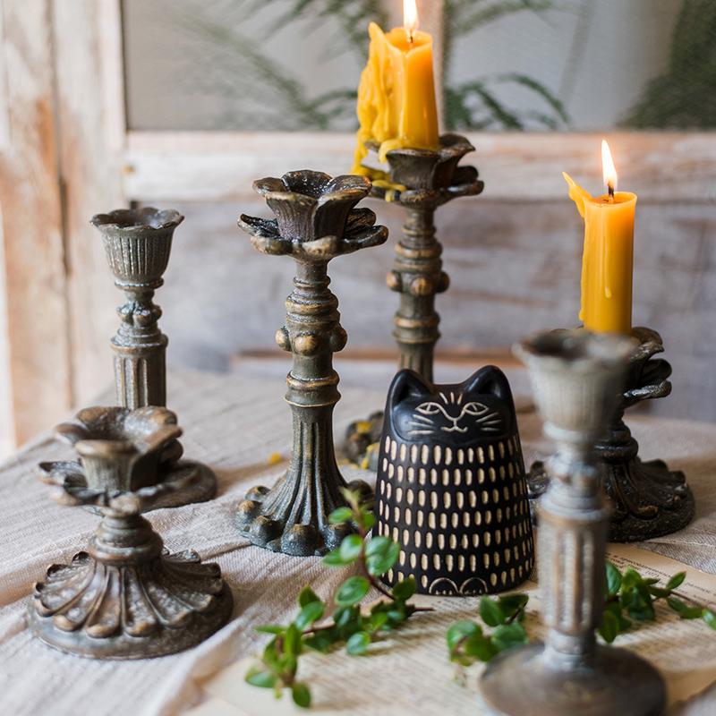 Classic French Candlestick Holder - RusticReach
