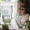 Clear Art Glass Vase - RusticReach