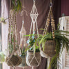 Cotton Hemp Rope Planter Hanger - RusticReach