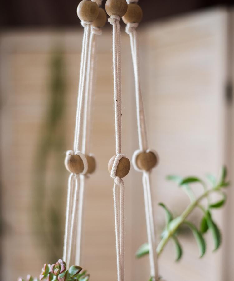Cotton Hemp Rope Planter Hanger - RusticReach