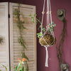 Cotton Hemp Rope Planter Hanger - RusticReach