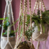 Cotton Hemp Rope Planter Hanger - RusticReach