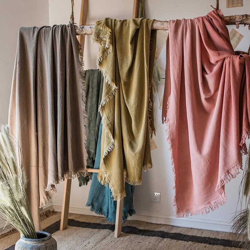 Cotton Throw Sofa Blanket - RusticReach