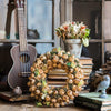 Country Small Silk Wreath in Various Design - RusticReach