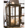 Decorative Table Lantern Wooden Glass Lantern - RusticReach