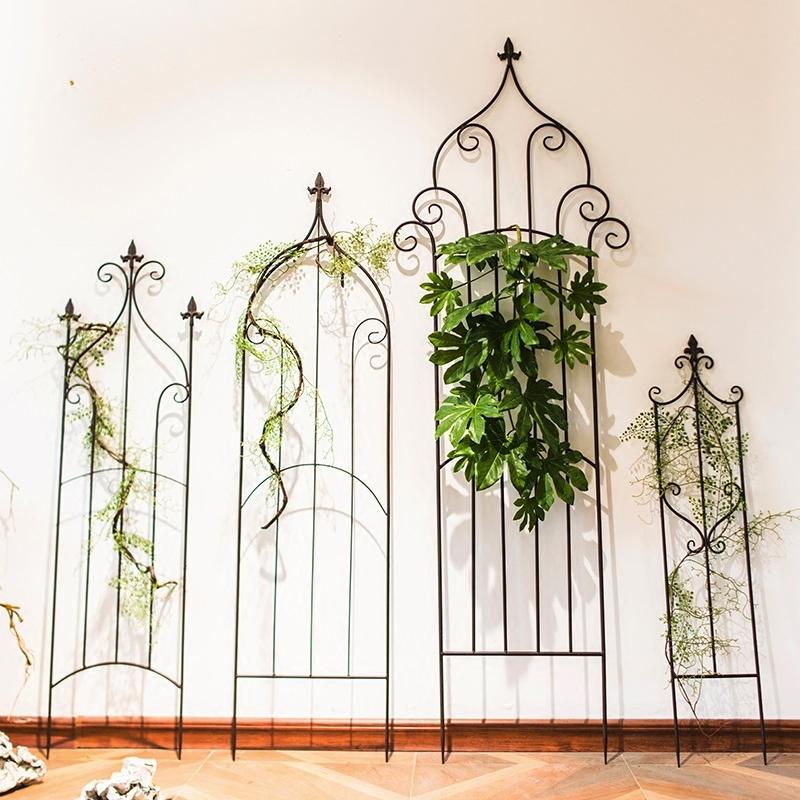 Flower Iron Fence Decorative Fence RusticReach 