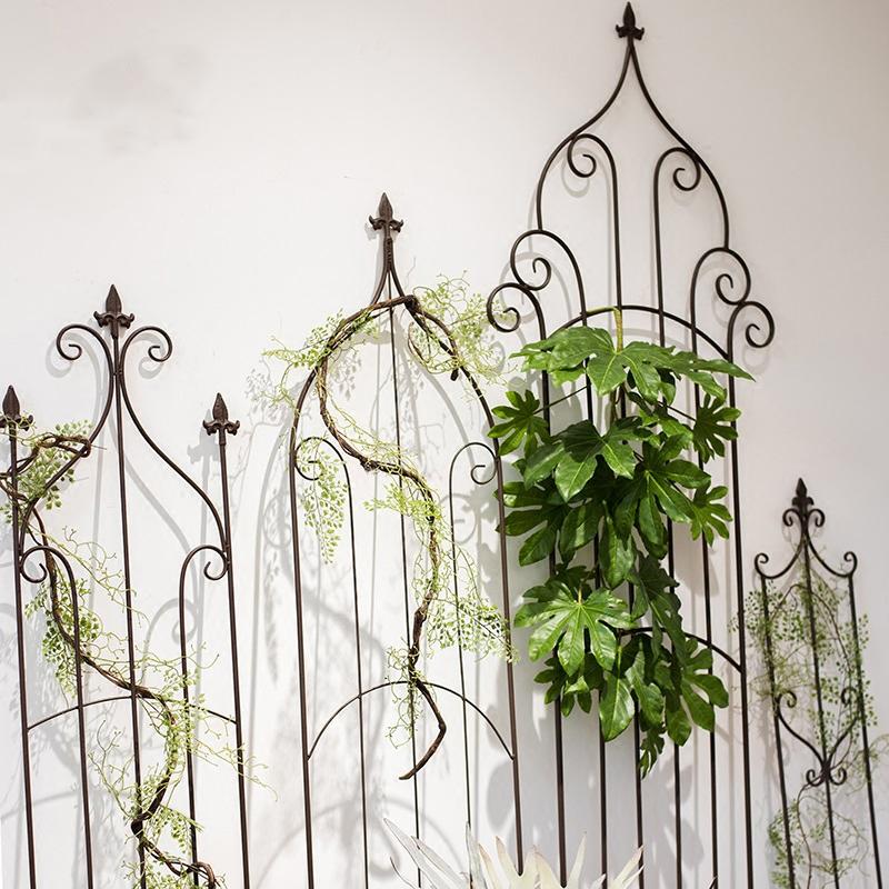 Flower Iron Fence Decorative Fence RusticReach 