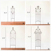 Flower Iron Fence Decorative Fence RusticReach 