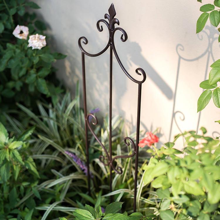 Flower Iron Fence Decorative Fence RusticReach 