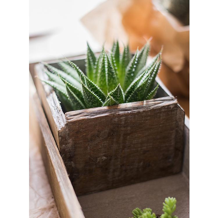 Four Piece Solid Wood Table Box Set - RusticReach
