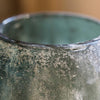 Glass Vase Hand Blown Frosted Art Glass - RusticReach