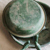 Green Iron Tray Bird Decorative Tray - RusticReach