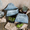 Iron Flower Wall Planter - RusticReach