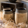 Khaki Coarse Pottery Jar - RusticReach