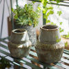 Light Blue Underglazed Ceramic Vase - RusticReach