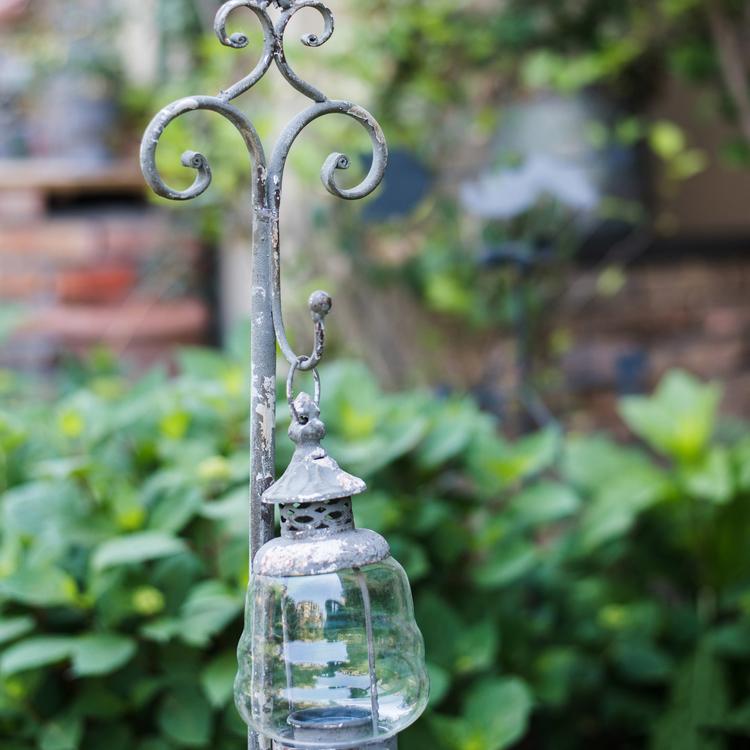rustic hanging plant holders Metal Hanging Plant Stand with Hook Adjustable Height – RusticReach