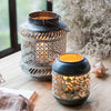 Metal Lantern Candle Holder - RusticReach
