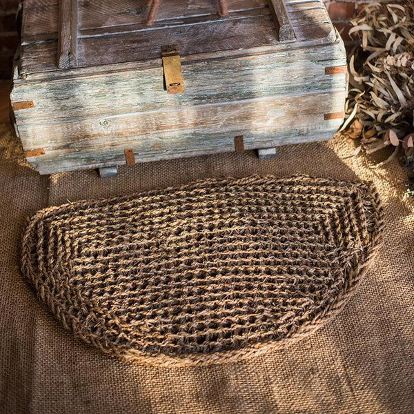 Organic Natural Straw Door Mat RusticReach 