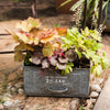 Rectangular Iron Planter Drawer - RusticReach