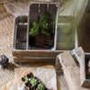 Rectangular Solid Wood Crates - RusticReach