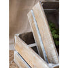 Rectangular Solid Wood Crates - RusticReach