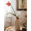 Faux Silk Flower Flame Tulip Stem 24" Tall - RusticReach