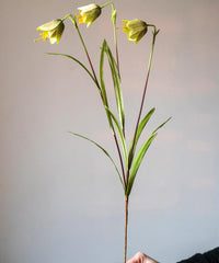 Silk Fritillaries Lily Flower Stem 26" Tall RusticReach 