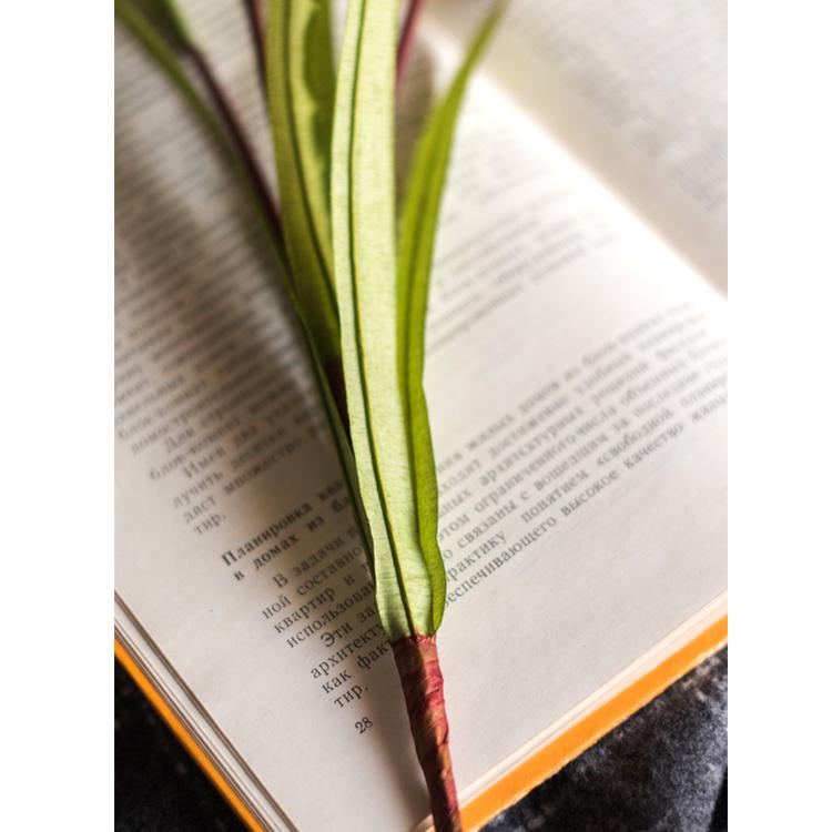 Faux Silk Fritillaries Lily Flower Stem in Pink or Purple 26" Tall - RusticReach