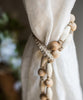 Solid Wood Handmade Rustic Curtain Tiebacks - RusticReach