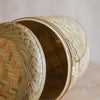 Southeast Asia Round Bamboo Tea Box Jar - RusticReach