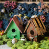 Wood Craft Bird's House Ornament - RusticReach