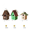 Wood Craft Bird's House Ornament - RusticReach