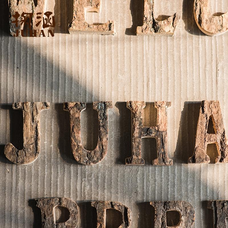 Wooden Alphabet Letter - RusticReach