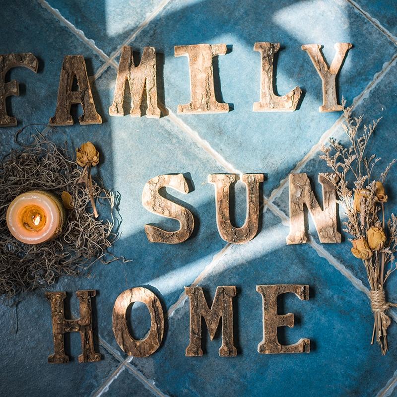 Wooden Alphabet Letter - RusticReach